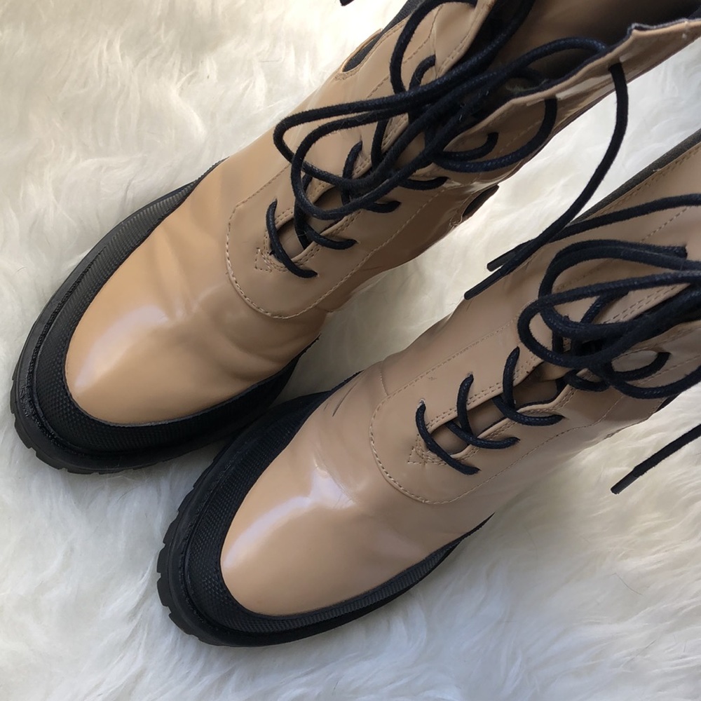 NOT • FOR • S A L E • ASOS • ELLEN Platform Lug-sole Heeled Boots - Picture 12 of 14